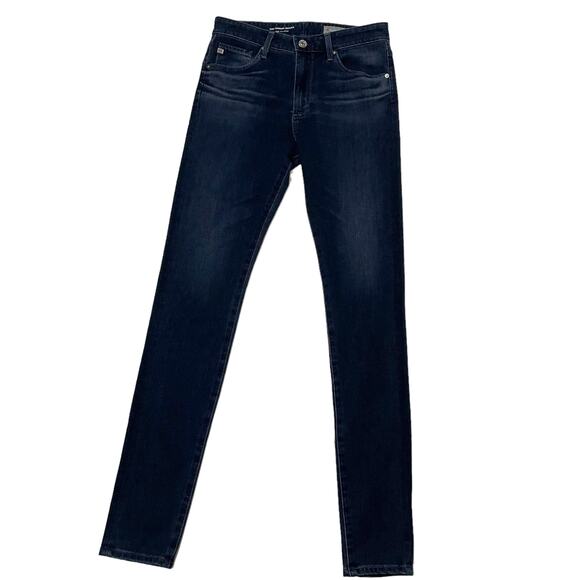AG Adriano Goldschmied Farrah High Rise Skinny Jeans - Blue -26R - Picture 6 of 11